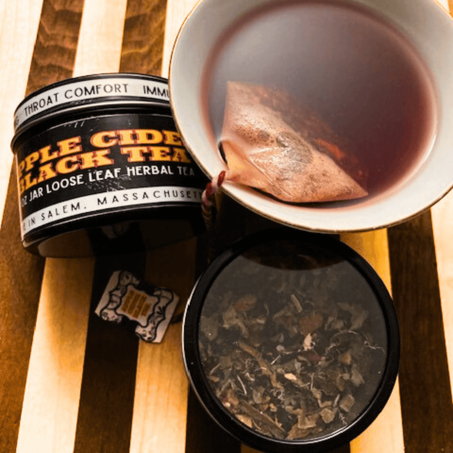 Apple Cider Herbal Tea l Loose Leaf - Winter Island Trading Co.