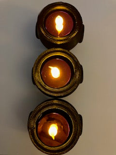 Cauldron Tea Light Holder