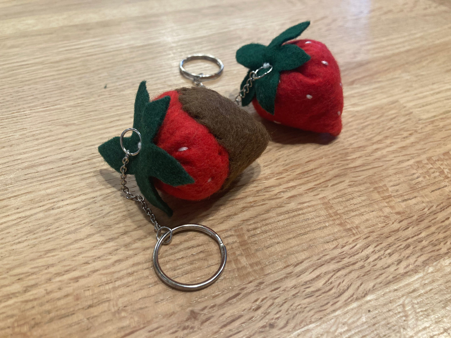 Strawberry Keychain