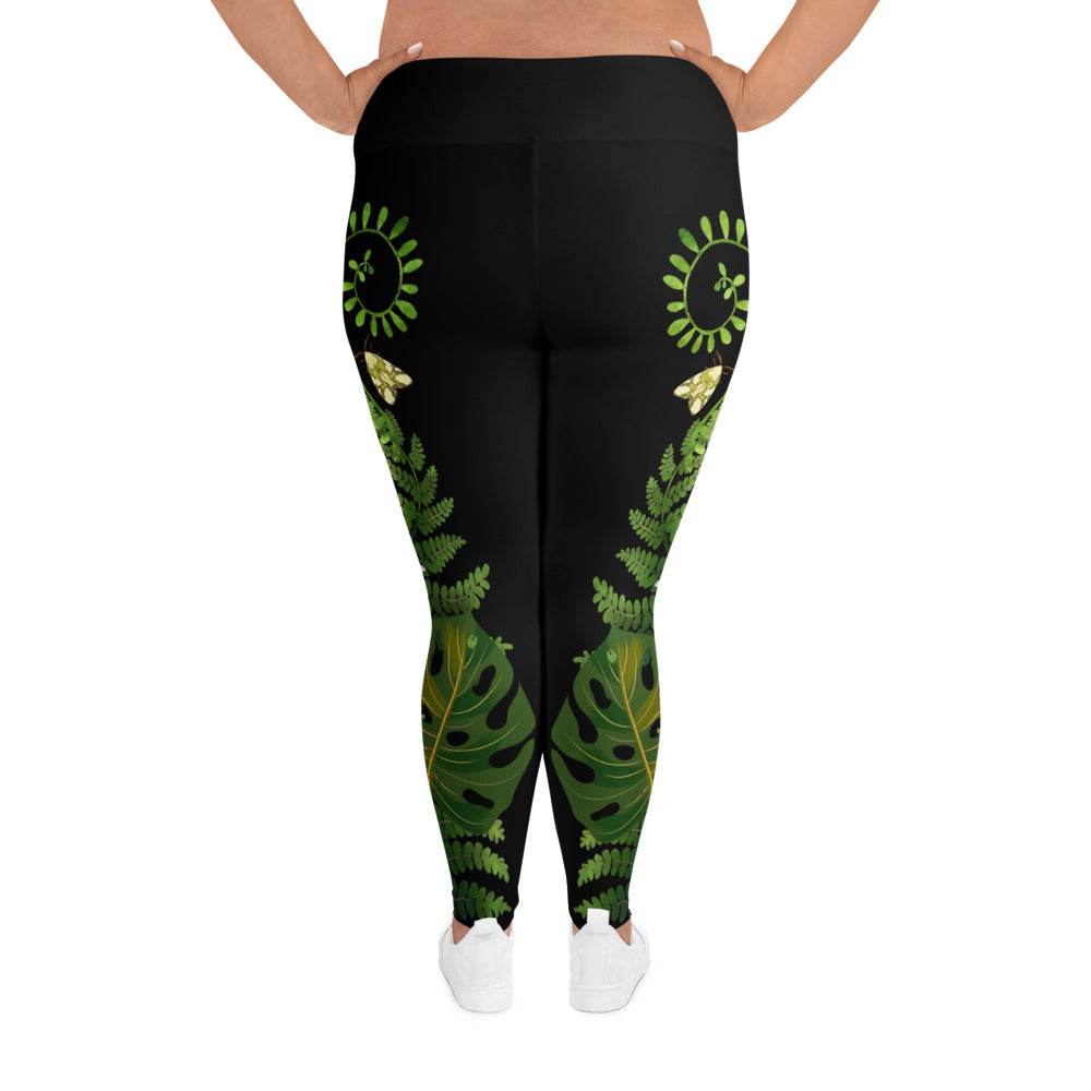 All-Over Print Plus Size Leggings - Winter Island Trading Co.