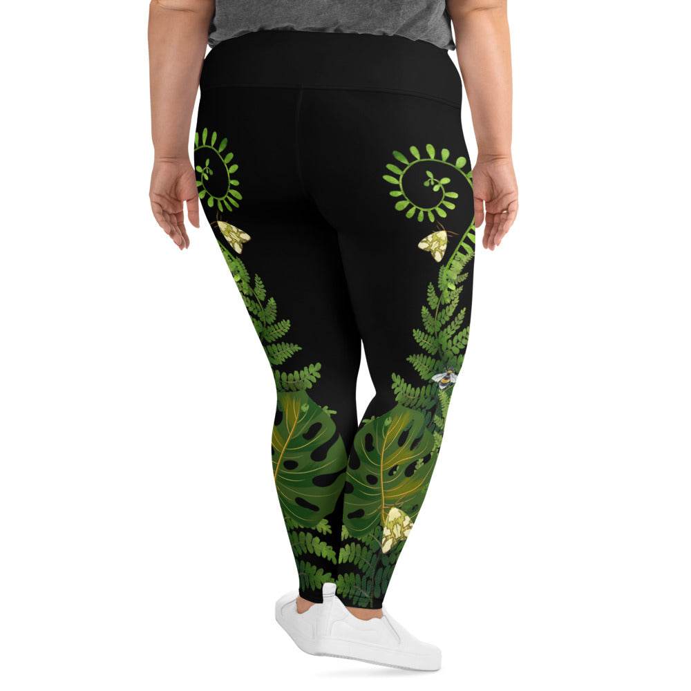 All-Over Print Plus Size Leggings - Winter Island Trading Co.