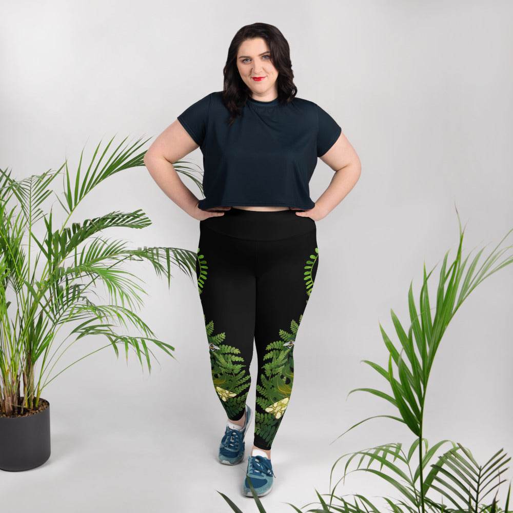 All-Over Print Plus Size Leggings - Winter Island Trading Co.