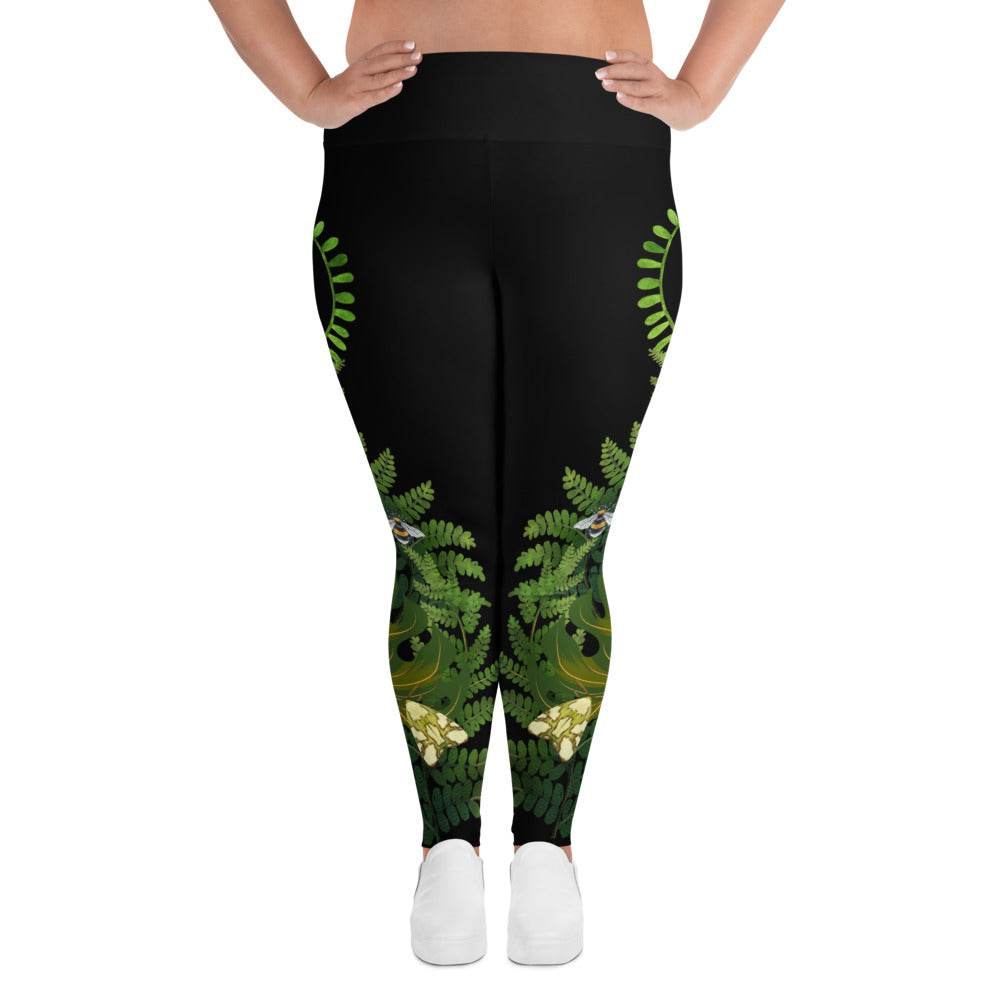 All-Over Print Plus Size Leggings - Winter Island Trading Co.