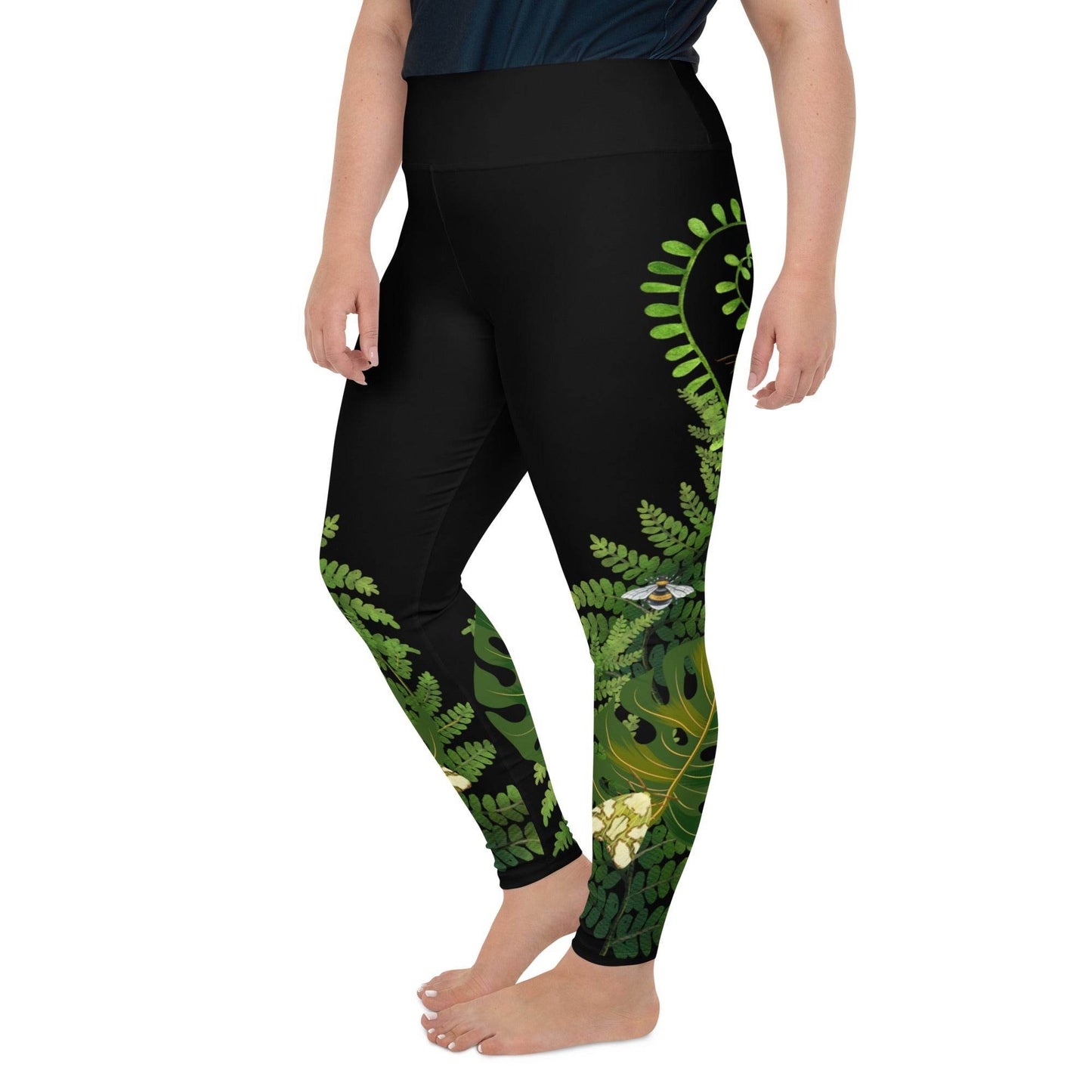 All-Over Print Plus Size Leggings - Winter Island Trading Co.