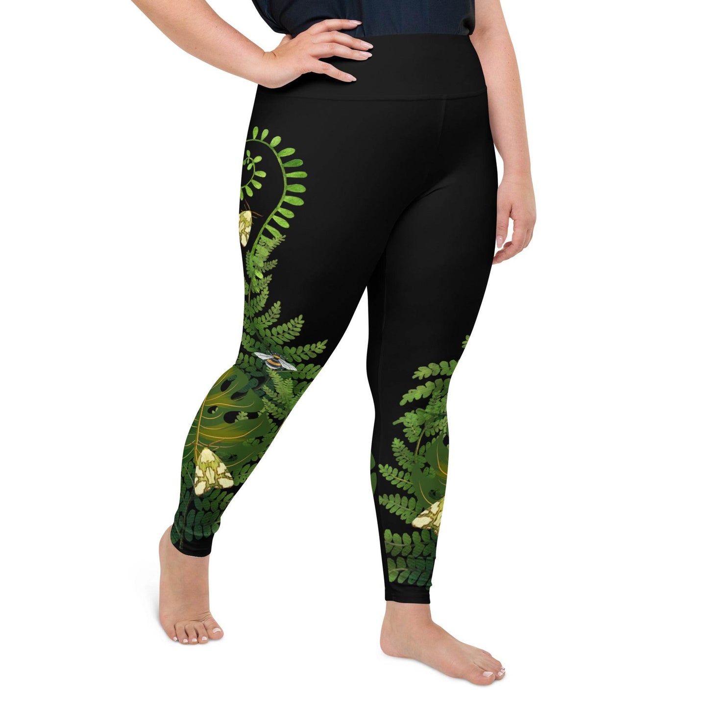 All-Over Print Plus Size Leggings - Winter Island Trading Co.