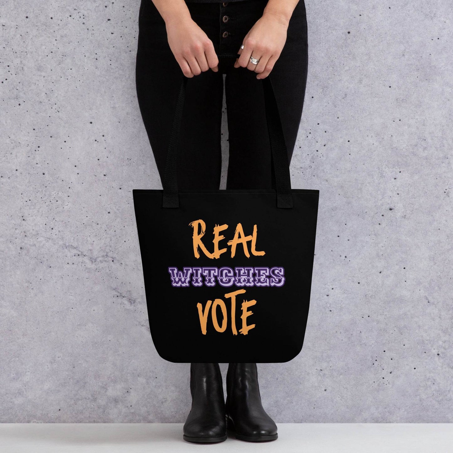 Real Witches Vote Tote bag - Winter Island Trading Co.