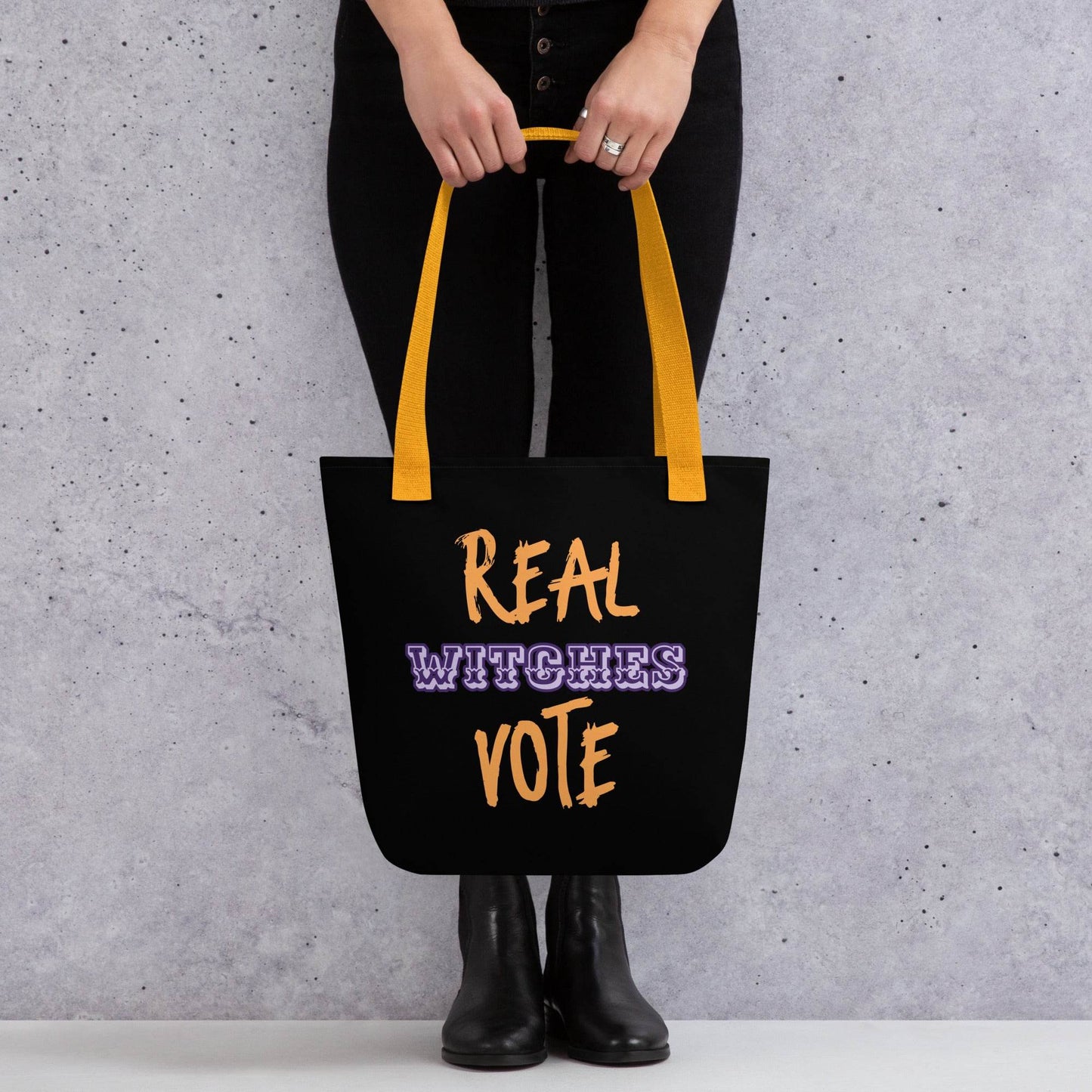 Real Witches Vote Tote bag - Winter Island Trading Co.