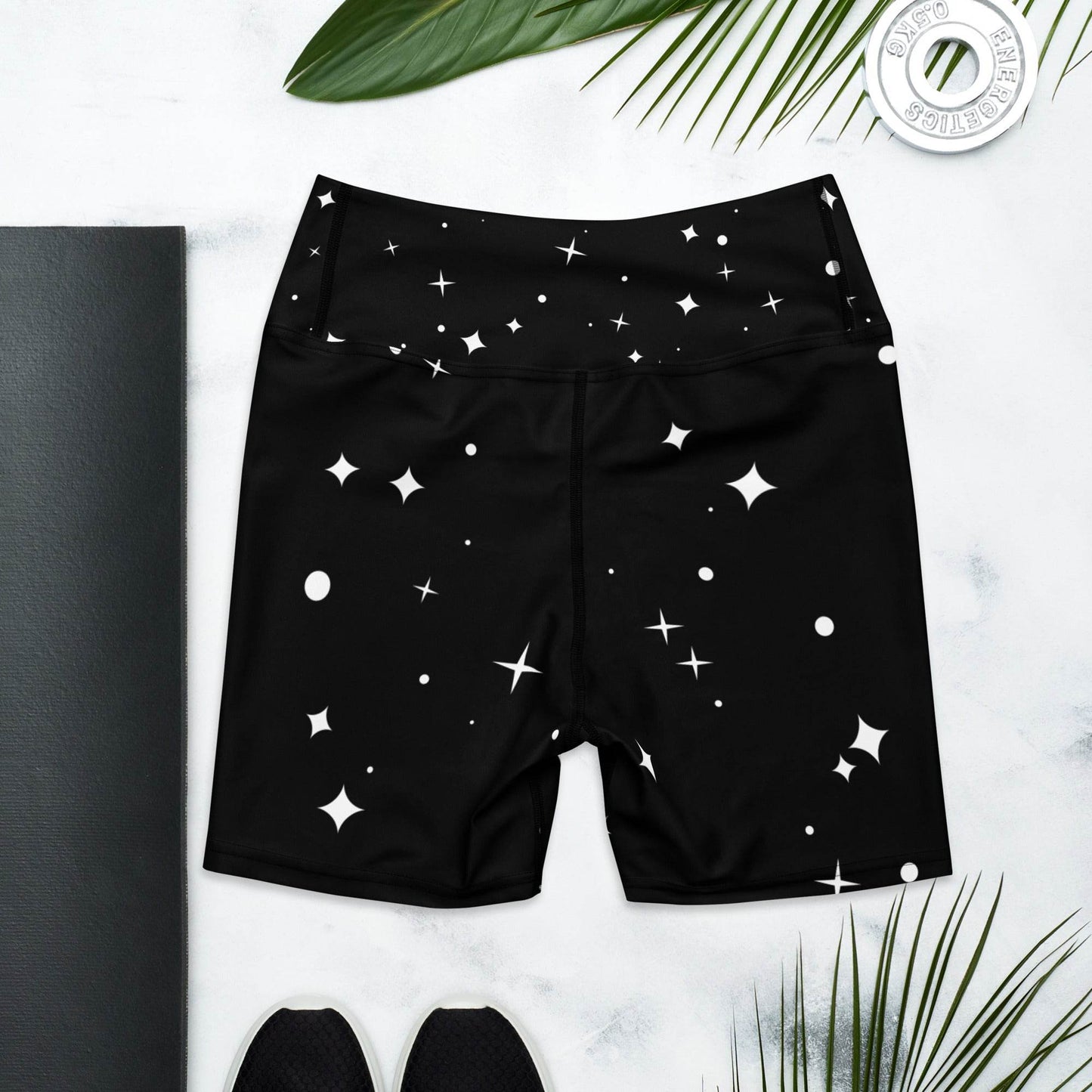 Starry Eyed WITC Soft & Stretchy Yoga Shorts with Pocket - Winter Island Trading Co.