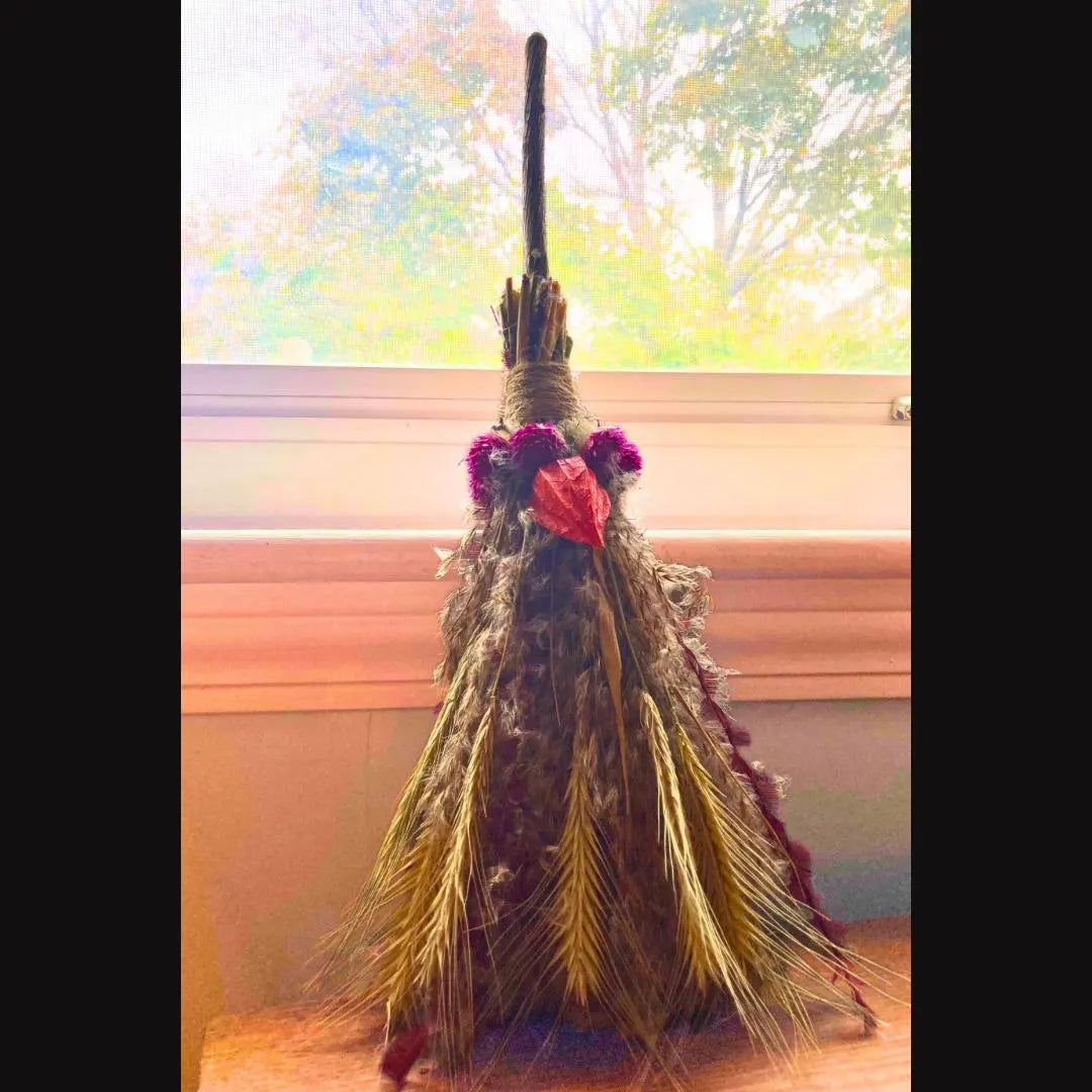 Witch Altar Broom Size 11-15"