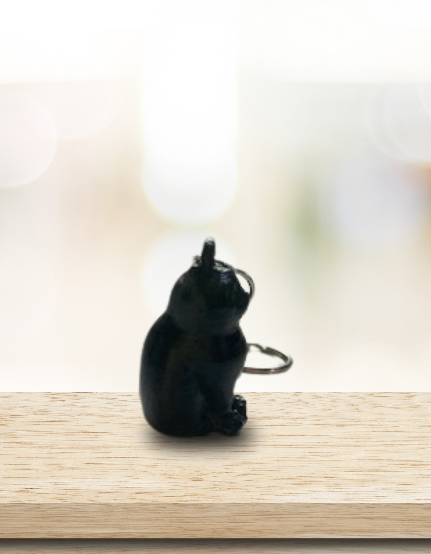 Black Cat Keychain