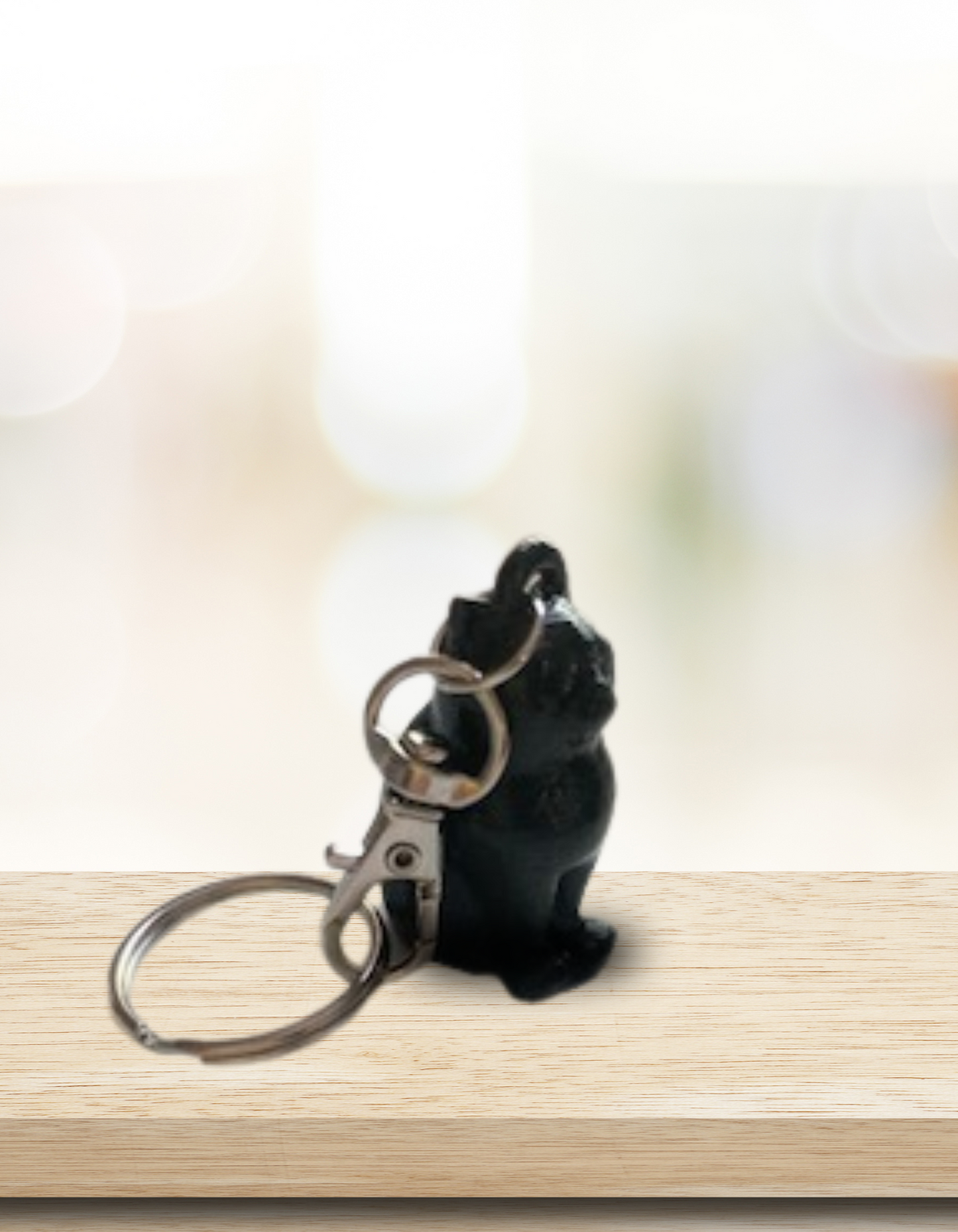 Black Cat Keychain