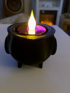 Cauldron Tea Light Holder