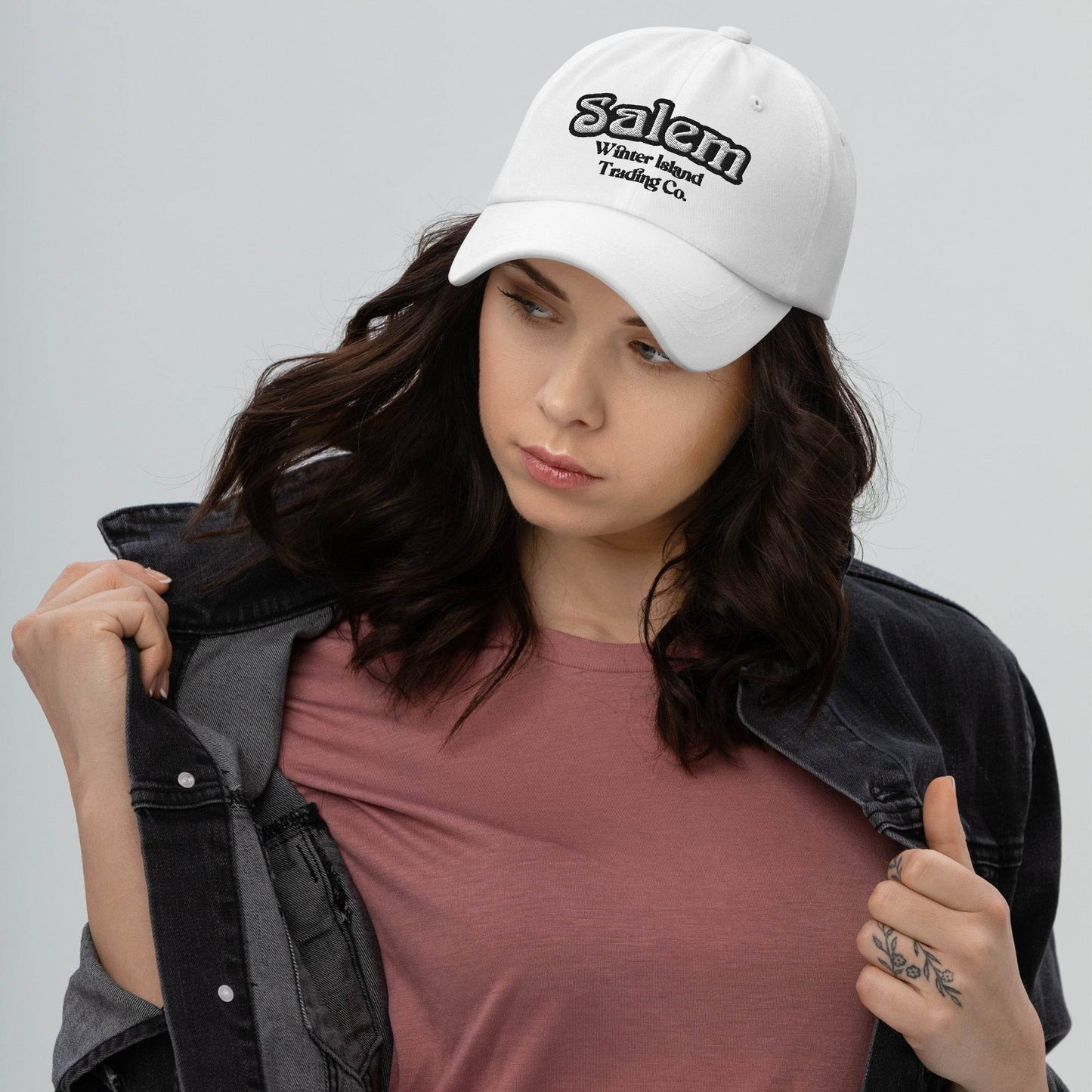 Classic Salem WITC Dad hat - Winter Island Trading Co.