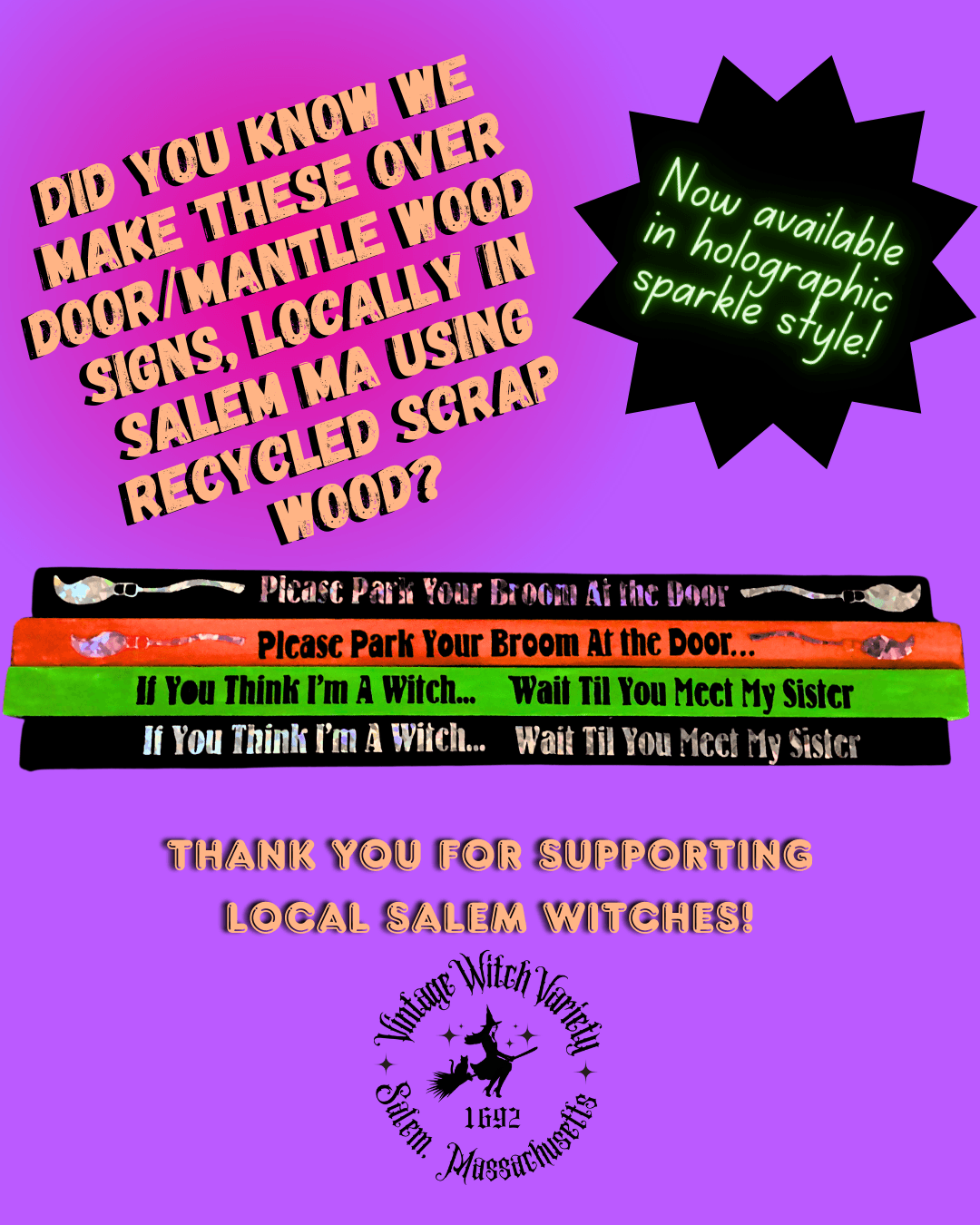 Alive Out of Spite Engraved Wood Sign - Winter Island Trading Co.