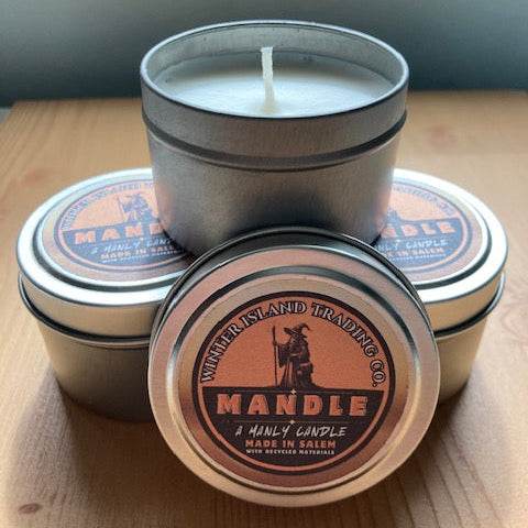 Mandle l A Manly Candle Scent: Fresh Brewed Coffee - Winter Island Trading Co.