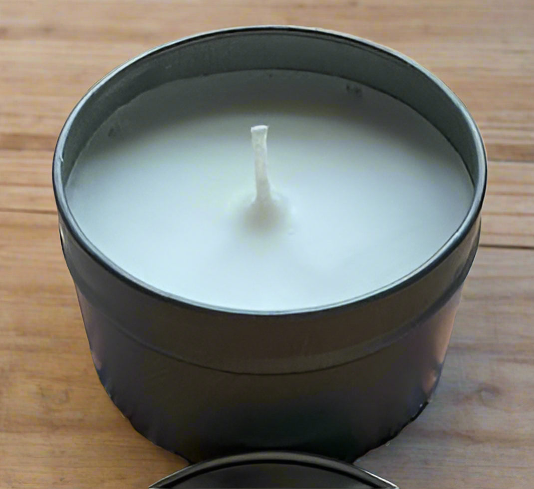 Brigid Goddess Prayer Candle Glass 4oz Tin