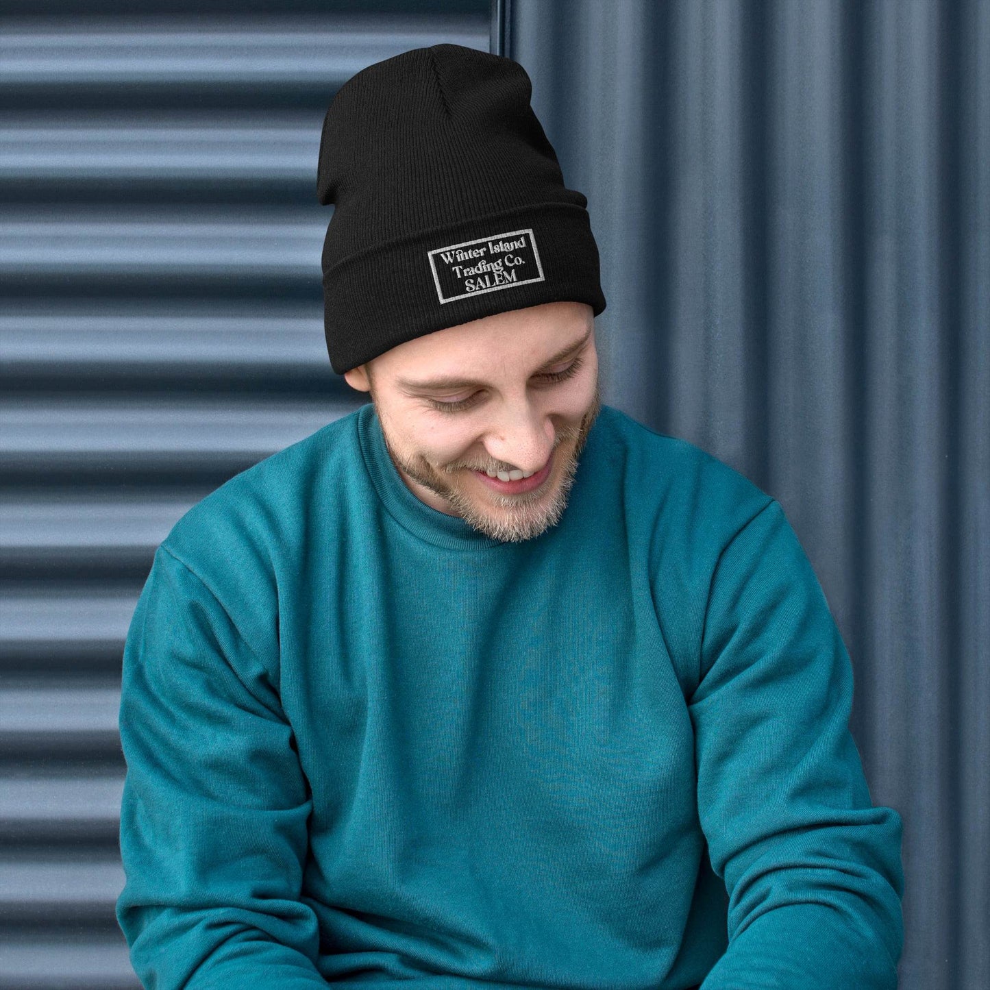 Embroidered Beanie - Winter Island Trading Co.