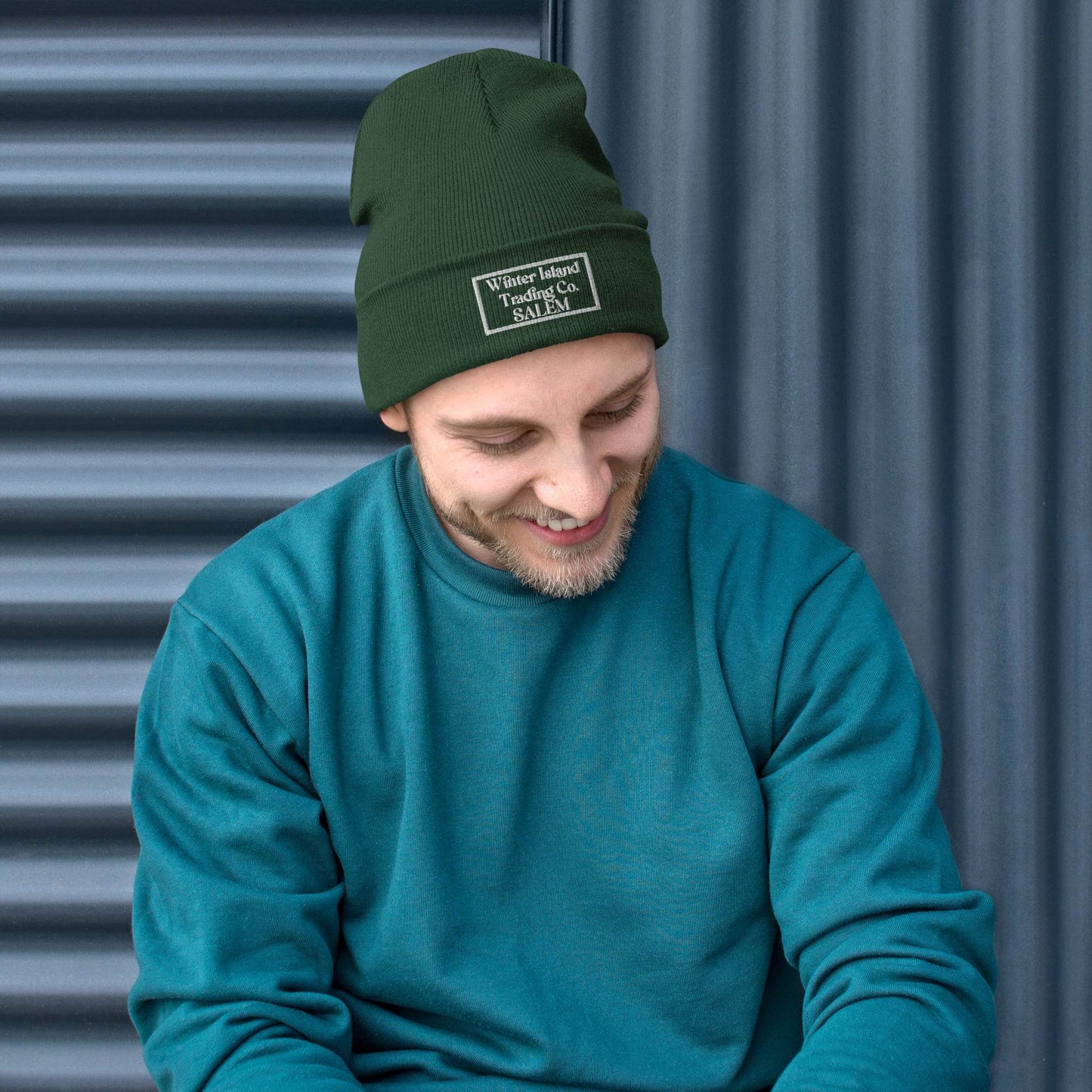 Embroidered Beanie - Winter Island Trading Co.