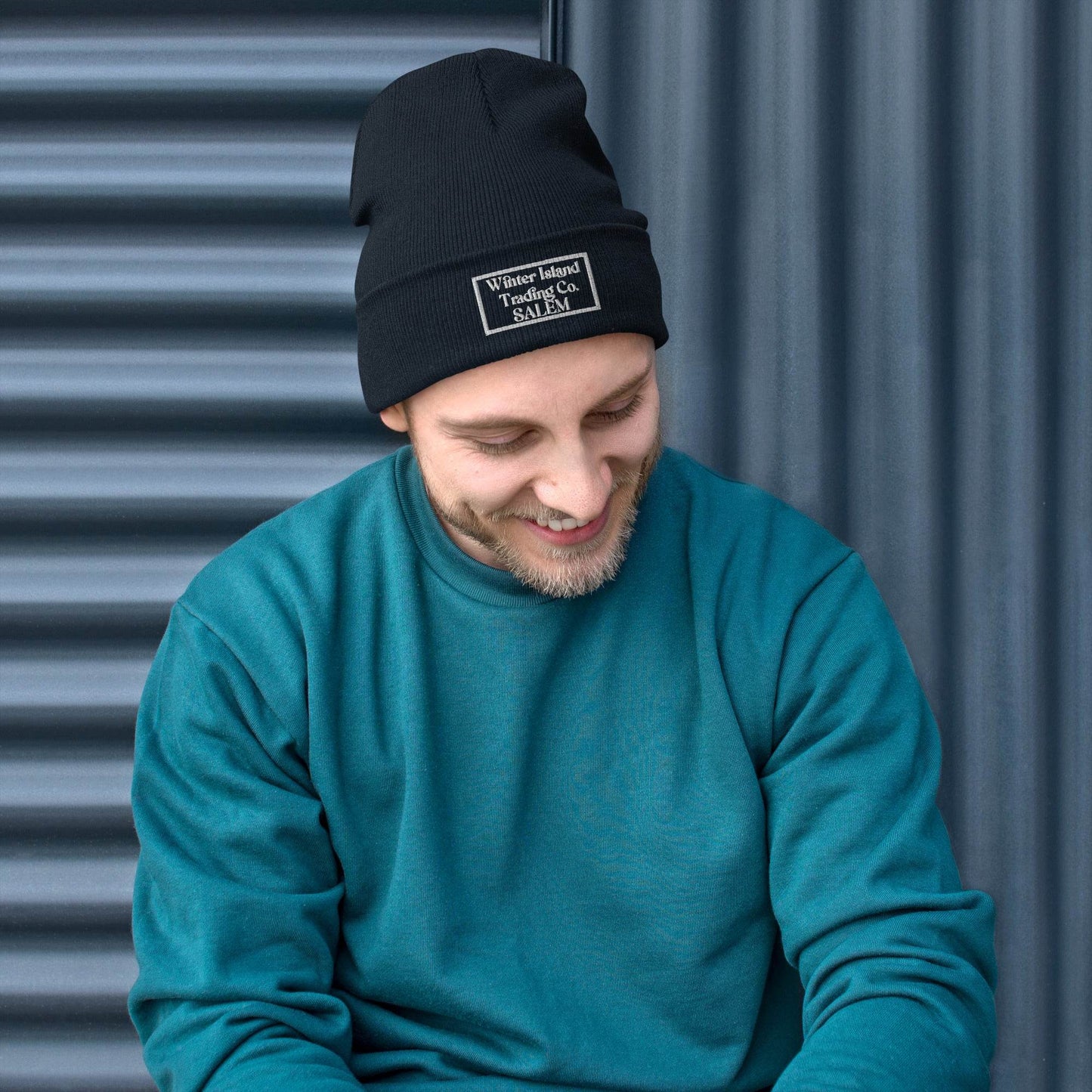Embroidered Beanie - Winter Island Trading Co.