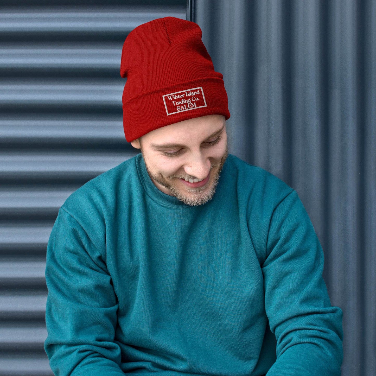 Embroidered Beanie - Winter Island Trading Co.