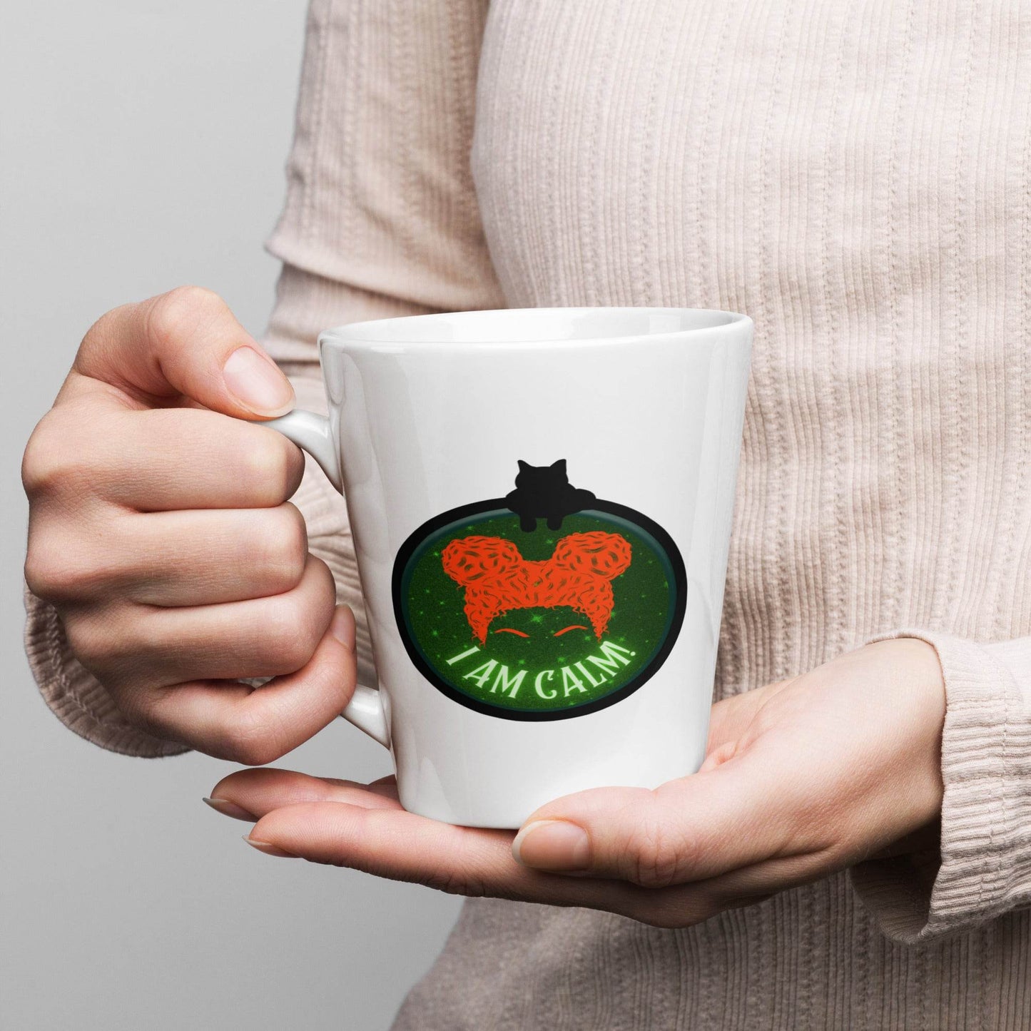 I Am Calm Winifred Hocus Pocus Inspired Latte mug - Winter Island Trading Co.