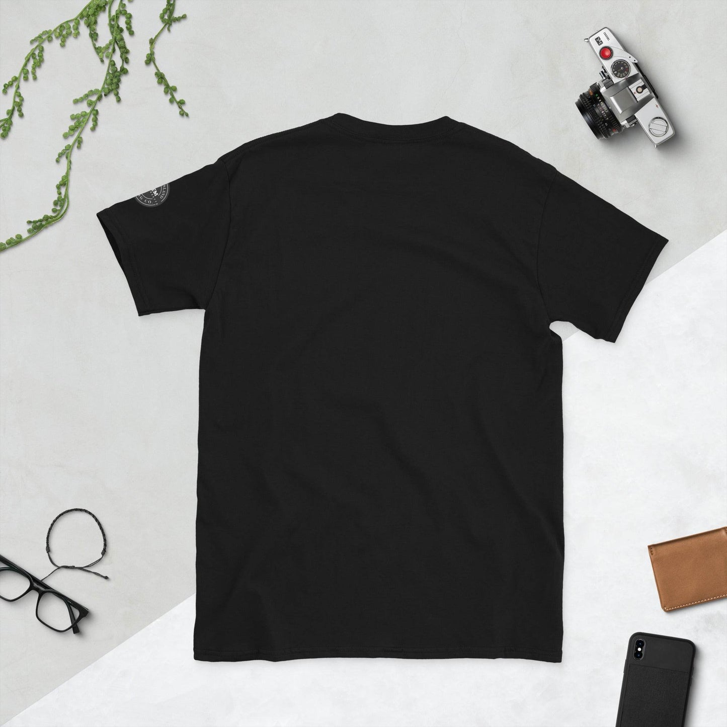 Orange and Black Suffer Brand Short-Sleeve Soft Unisex T-Shirt - Winter Island Trading Co.