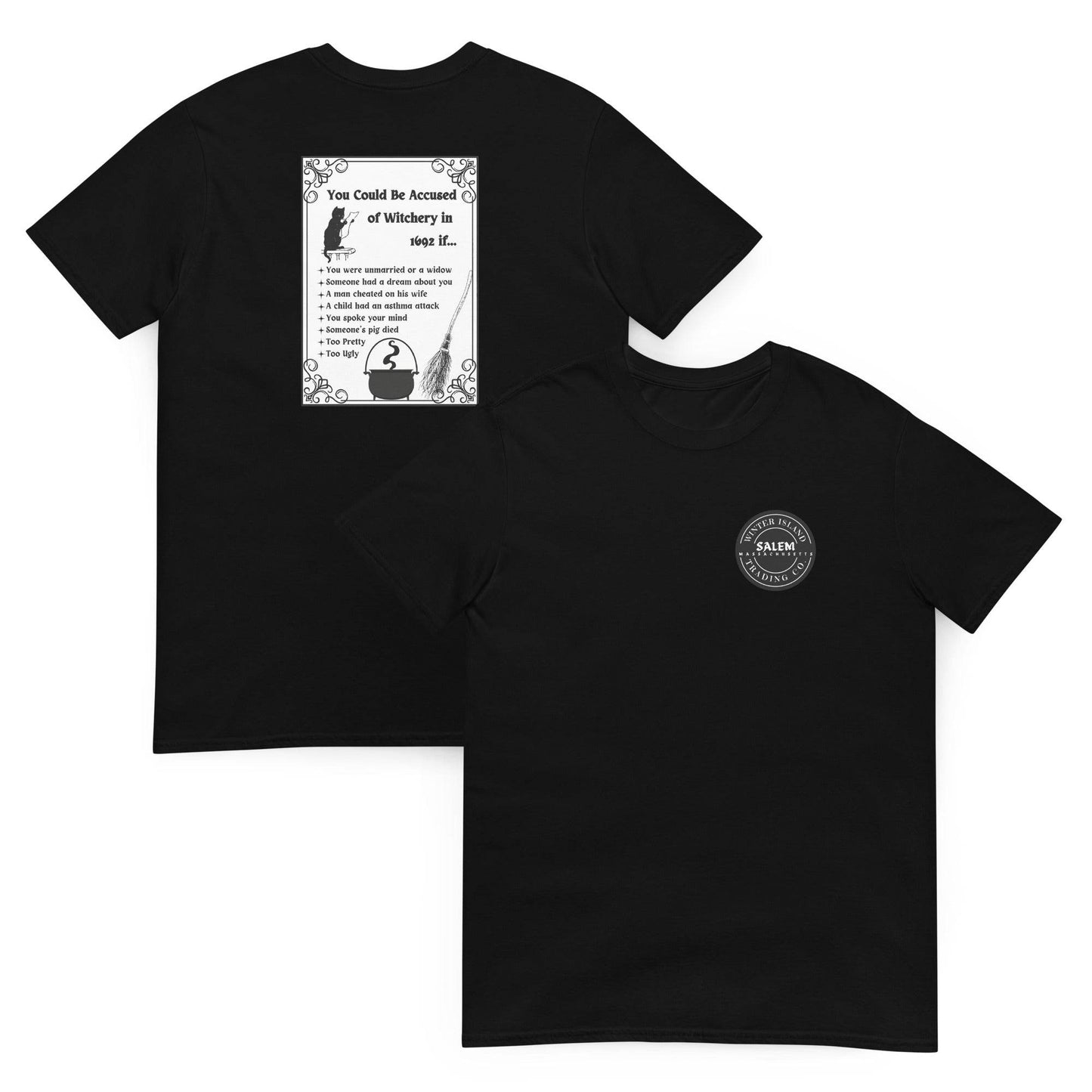 You Could Be Accused of Witchery Short-Sleeve Unisex T-Shirt - Winter Island Trading Co.