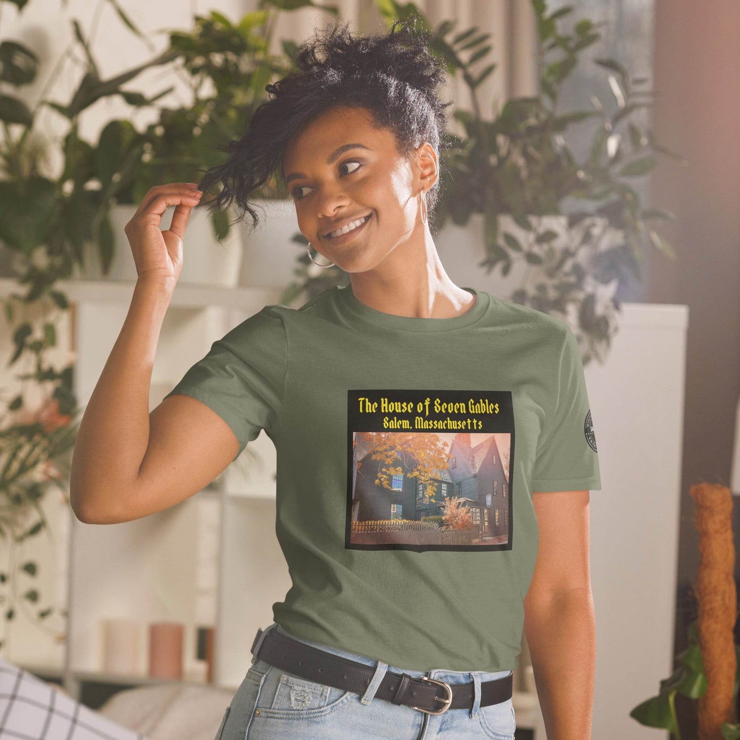 The House of Seven Gables Soft Short-Sleeve Unisex T-Shirt - Winter Island Trading Co.