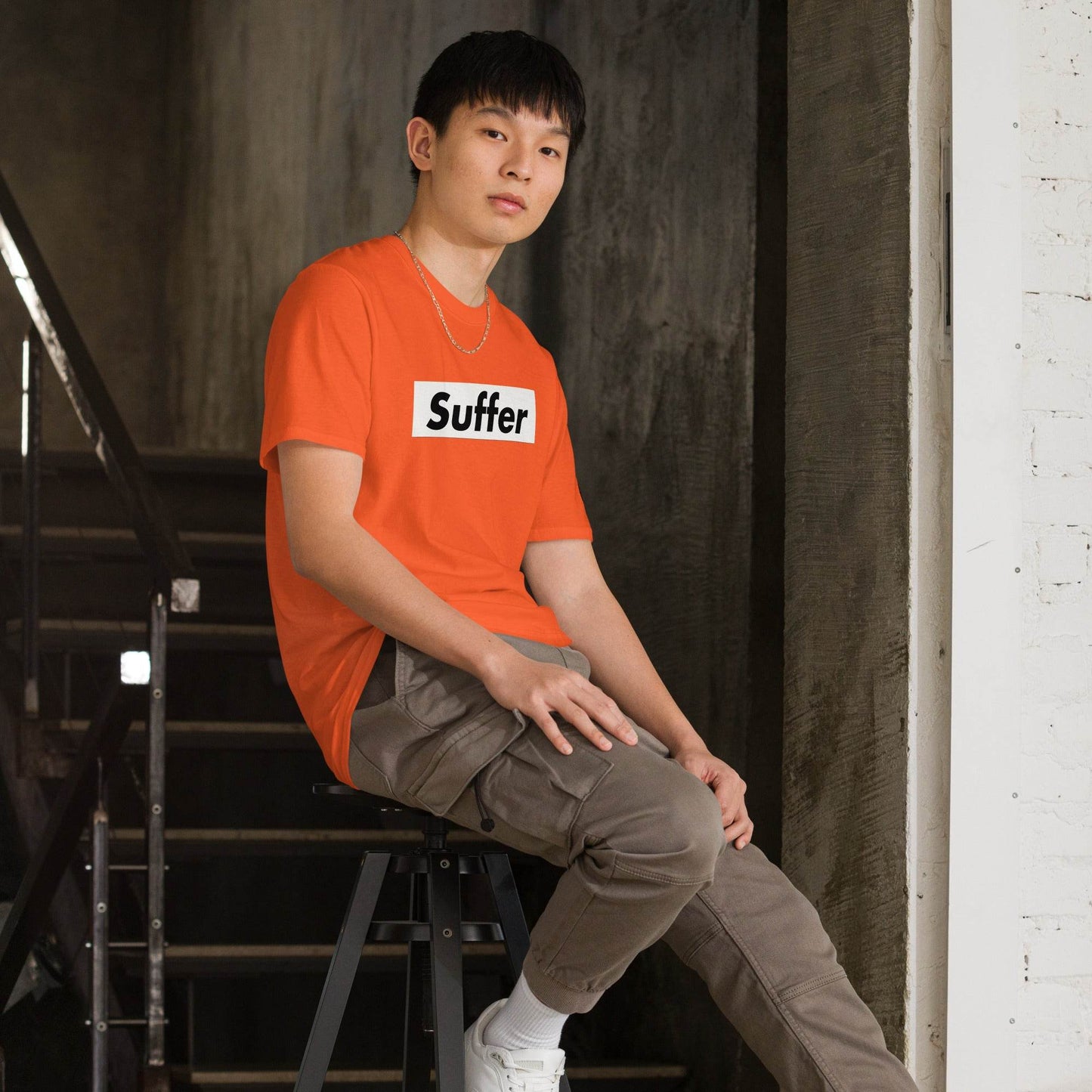 Suffer Brand White on Multiple Colors Short-Sleeve Unisex T-Shirt - Winter Island Trading Co.