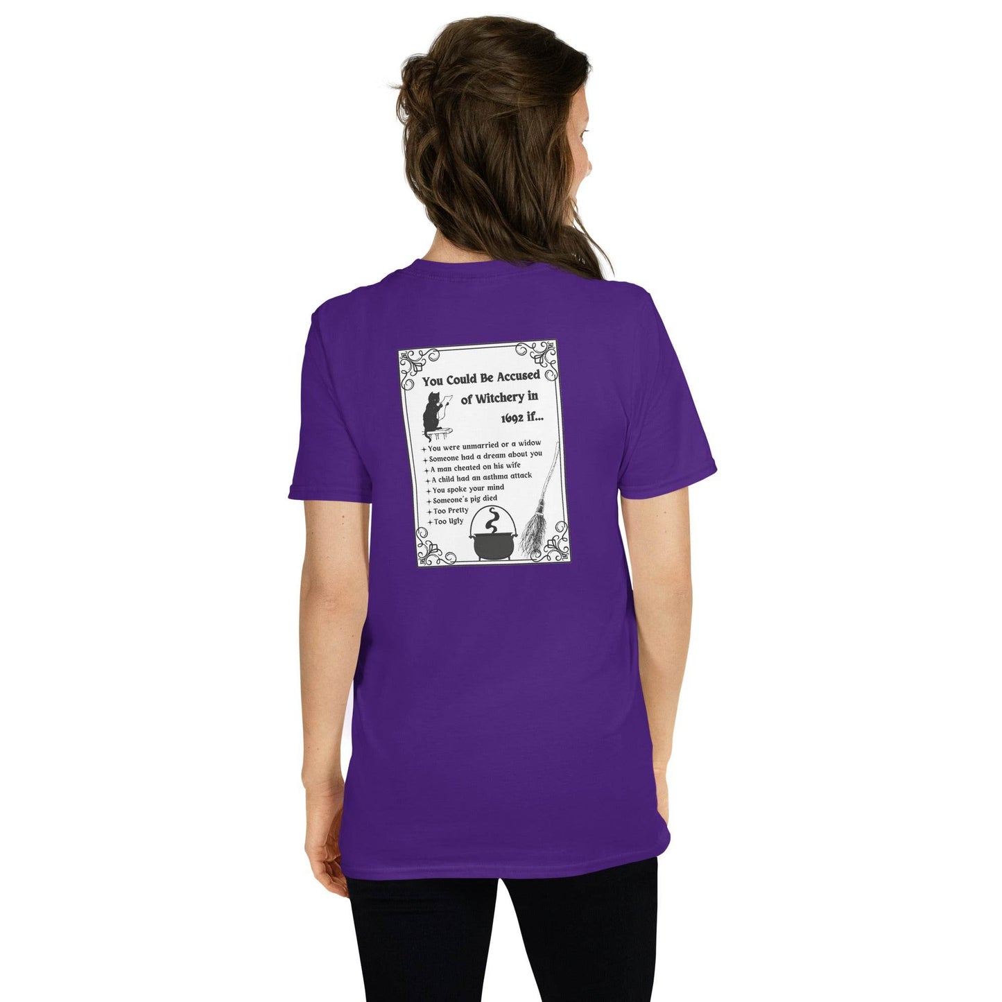 You Could Be Accused of Witchery Short-Sleeve Unisex T-Shirt - Winter Island Trading Co.