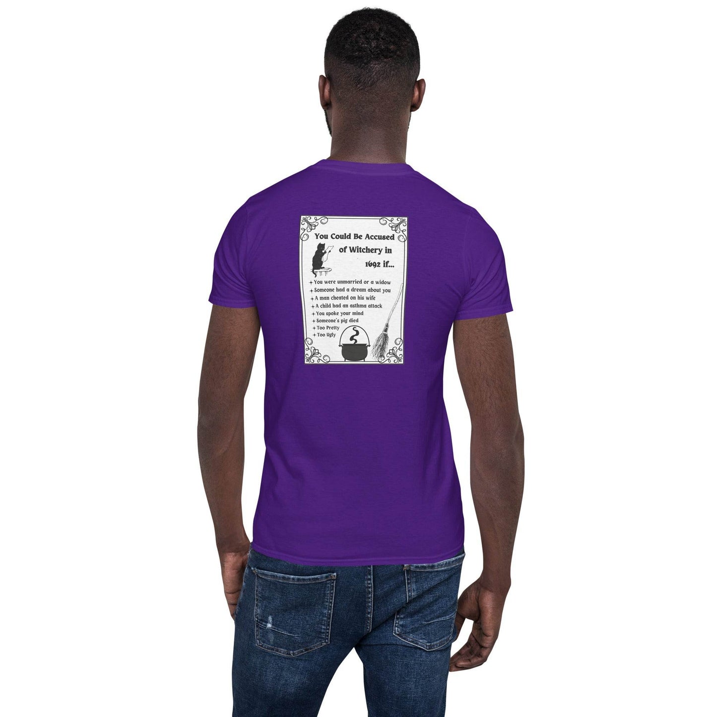 You Could Be Accused of Witchery Short-Sleeve Unisex T-Shirt - Winter Island Trading Co.