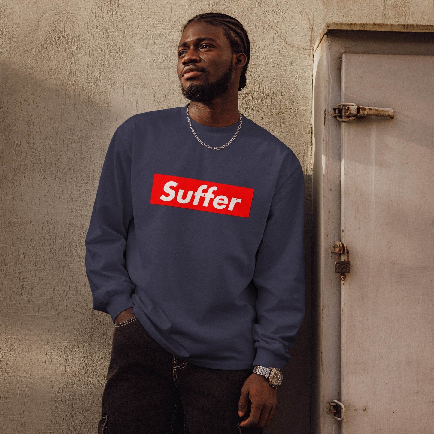 Premium heavyweight long sleeve shirt - Winter Island Trading Co.