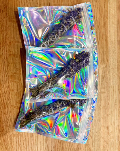 Purple Sage Smudge Stick – Grown and Ethically Harvested in Salem, MA