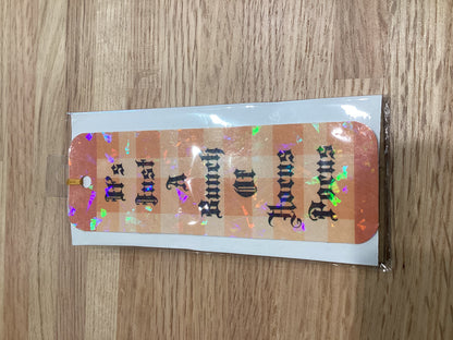 Bookmark Holographic & Handmade by Salem Witch
