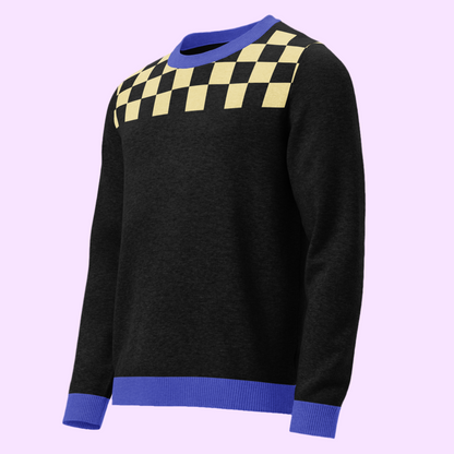 Love Ukraine Knitted crew neck sweater