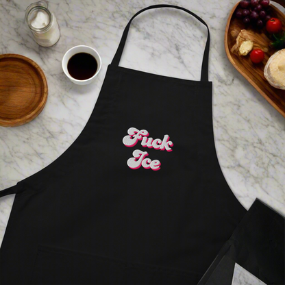 Anti Ice Embroidered Apron