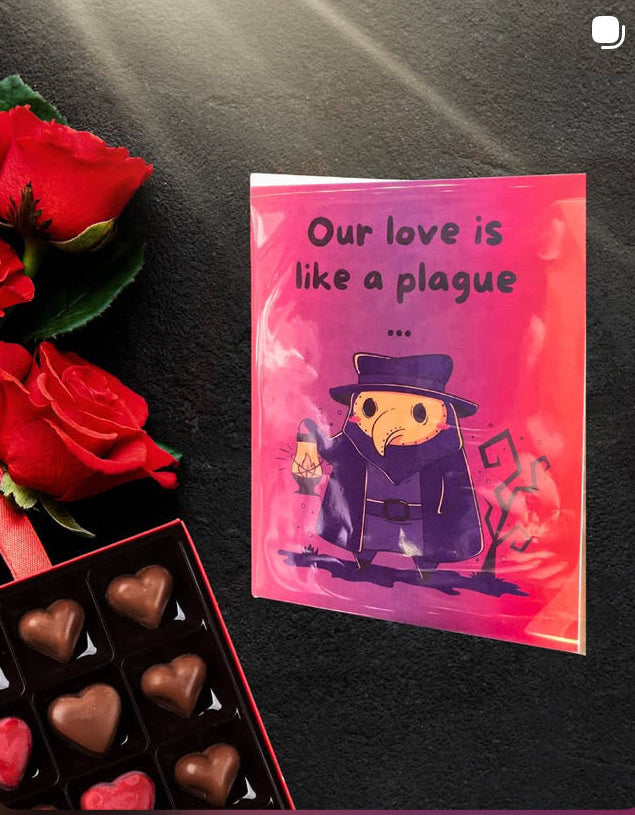 Valentine’s Day Card - Plague