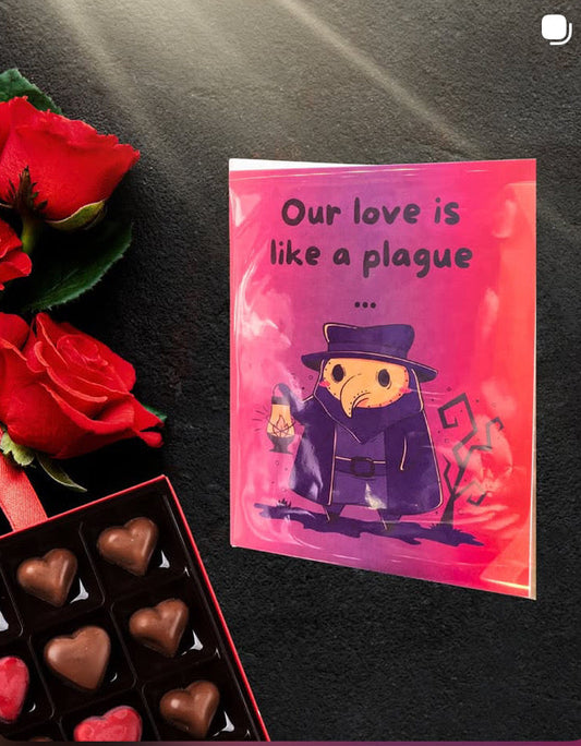 Valentine’s Day Card - Plague