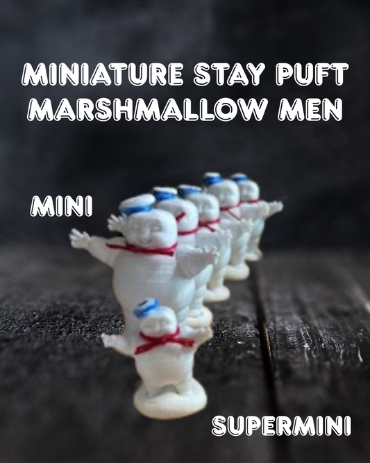 Miniature Stay Puft Marshmallow Man Ghostbusters Inspired Charm