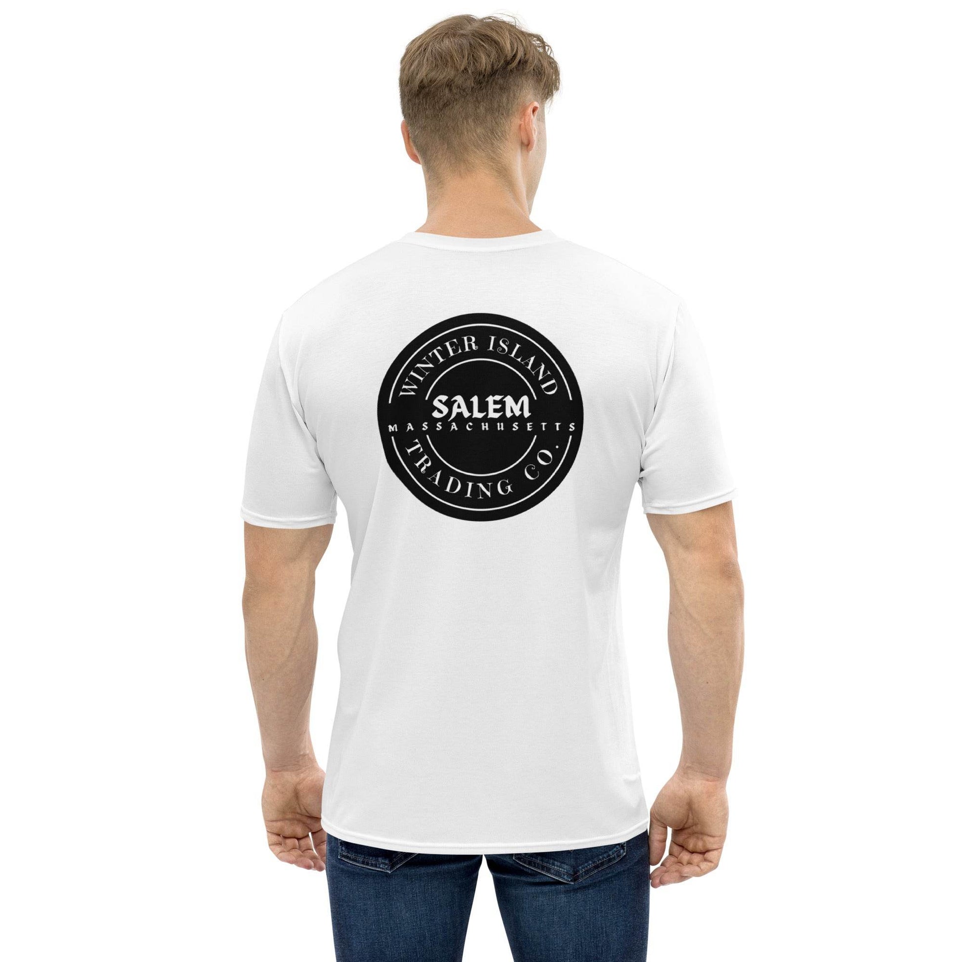 Salem, MA WITC Logo Motorcycle Style T-Shirt - Winter Island Trading Co.