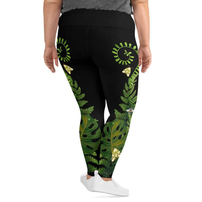 All-Over Print Plus Size Leggings - Winter Island Trading Co.