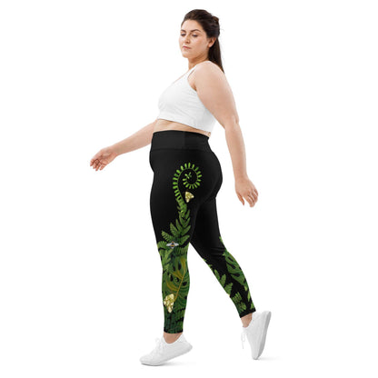 All-Over Print Plus Size Leggings - Winter Island Trading Co.
