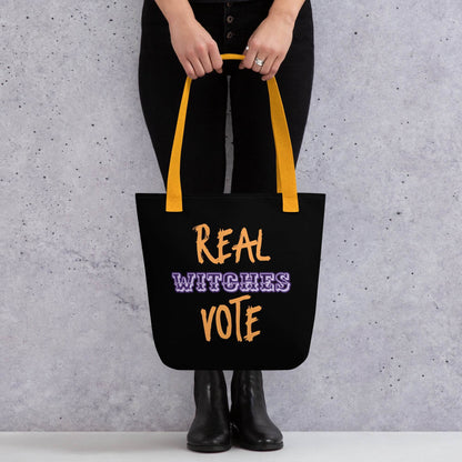 Real Witches Vote Tote bag - Winter Island Trading Co.
