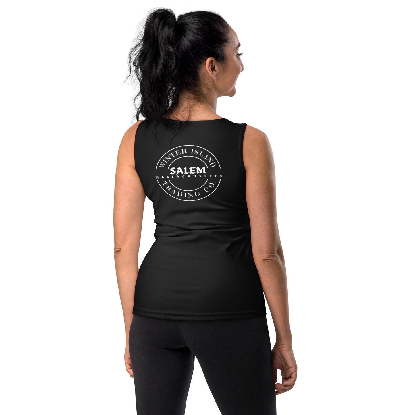 Salem, MA WITC Logo Super Soft Summer Tank Top - Winter Island Trading Co.