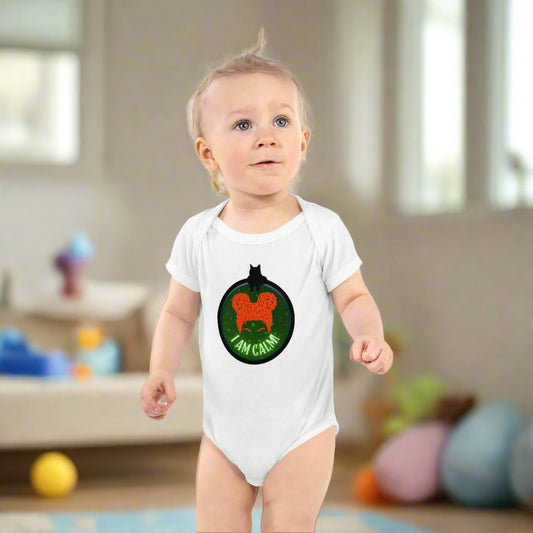 I Am Calm Winifred Hocus Pocus Baby Onesie - Winter Island Trading Co.
