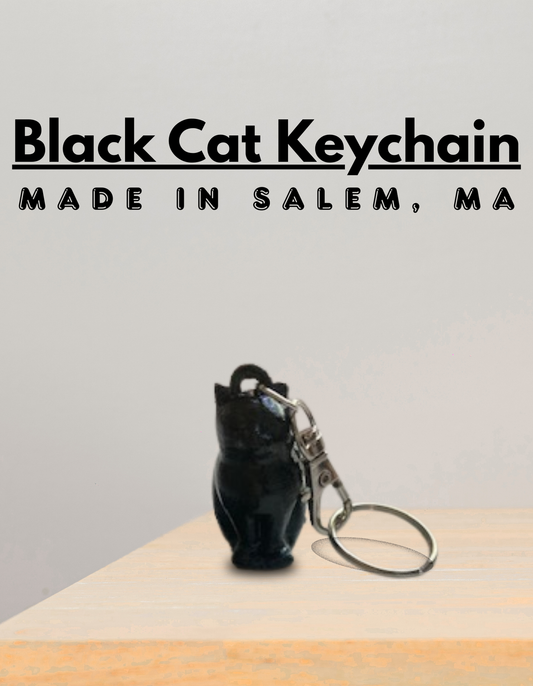 Black Cat Keychain