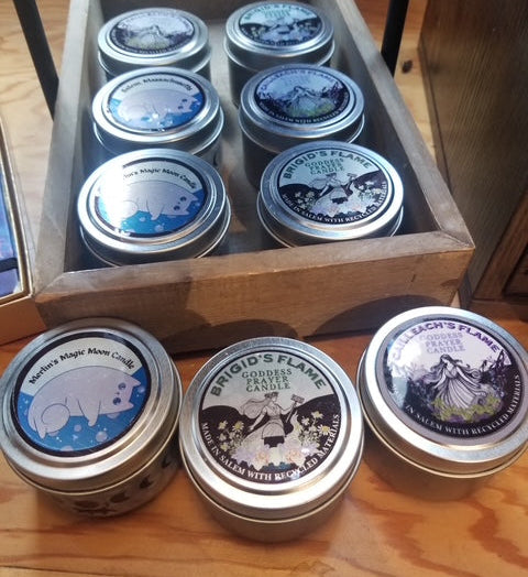 Recycled 4oz Tin Candle - Mystery Scent