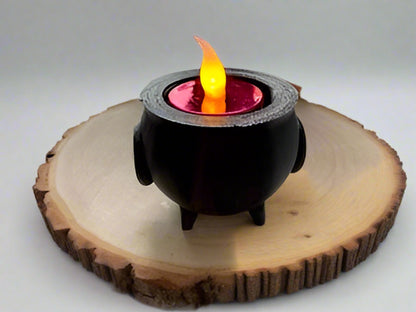 Cauldron Tea Light Holder