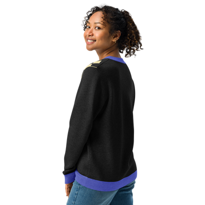 Love Ukraine Knitted crew neck sweater