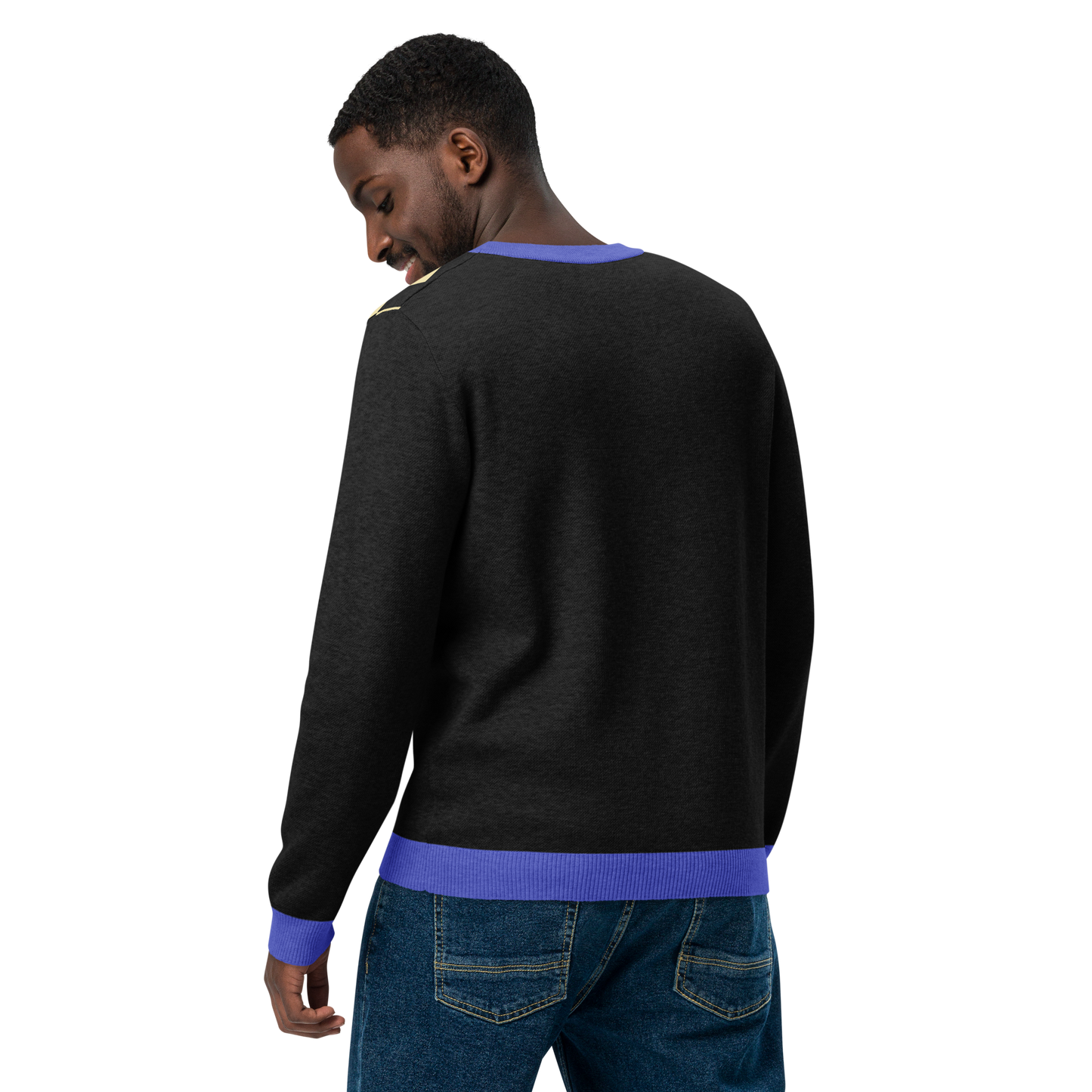 Love Ukraine Knitted crew neck sweater